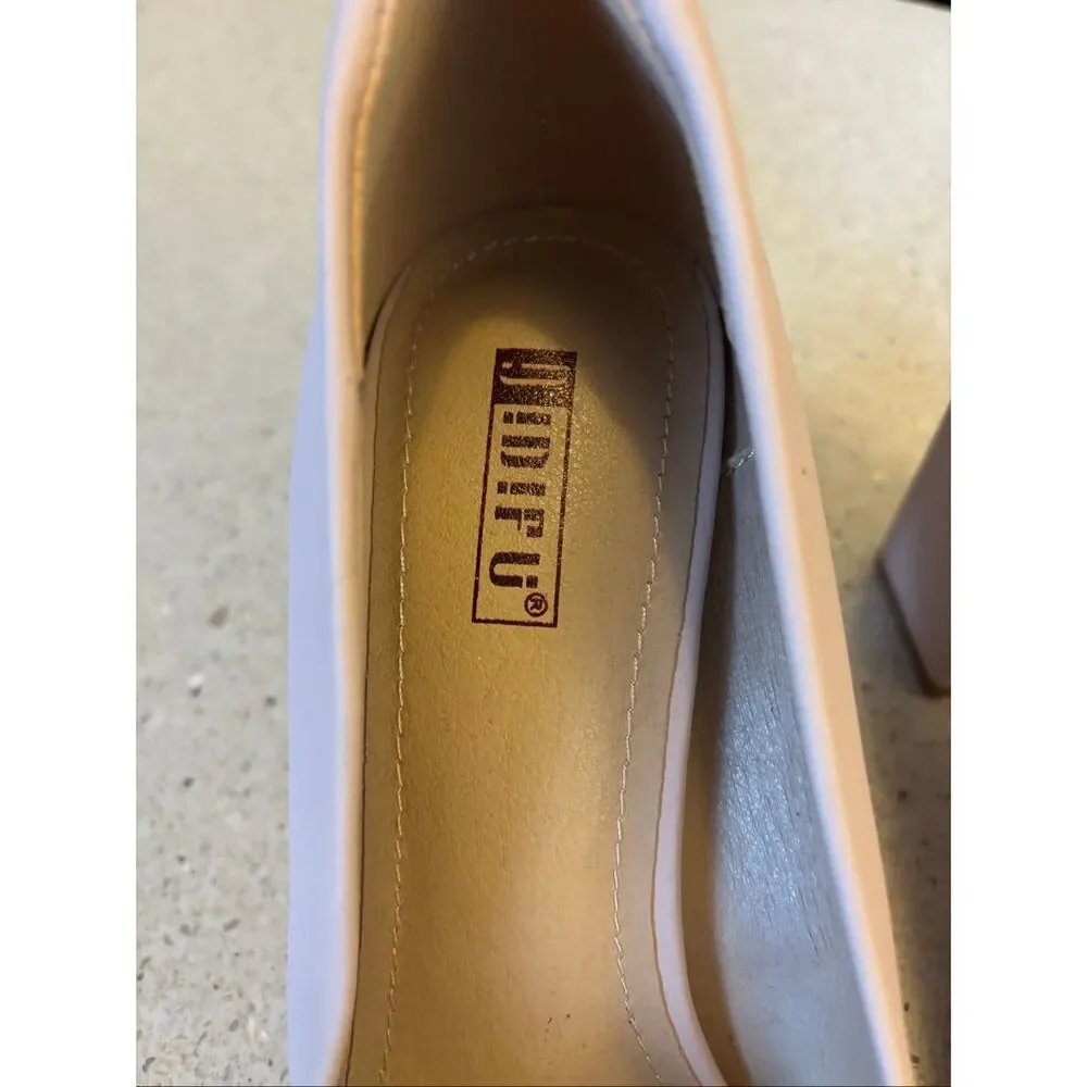 IDIFU brand women's dress pumps, block heel - Picture 2 of 6